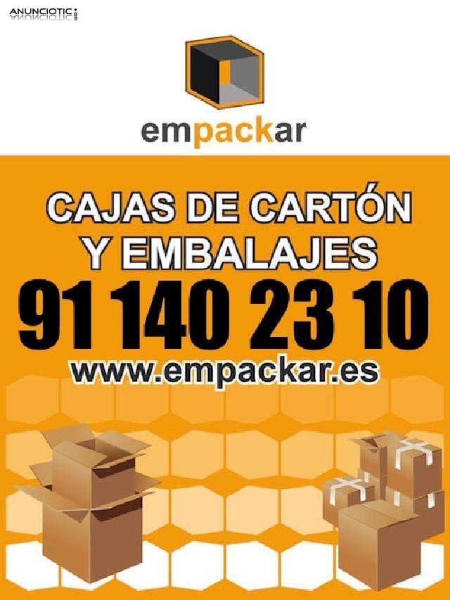 CAJAS DE MUDANZAS MADRID-91140/23/10- CAJAS EMBALAJE 