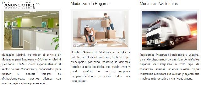 Mudanzas en Madrid Económicas y Profesionales