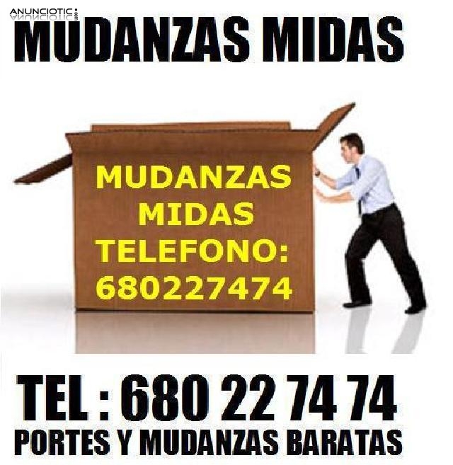 MUDANZAS MADRID 680227474 PORTES BUENOS PRECIOS
