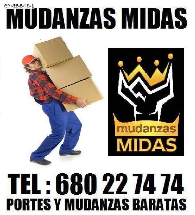 Mudanzas y Minimudanzas Madrid 680227474 Portes Baratos