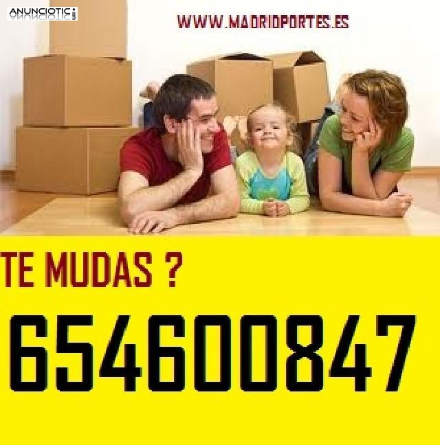 ANUNCIOS DE MUDANZAS RAPIDAS 65(46)OO8+47 MADRID Y ALREDEDORES