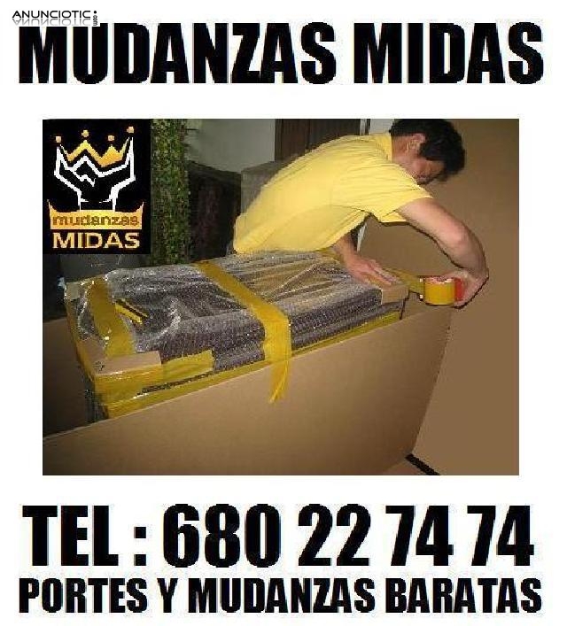 Mudanzas Servicio Compartidas 680227474 Portes Madrid