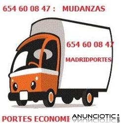 PORTES ECONOMICOS  6/54·600·847  DAMOS UN SERVICIO  PUNTUAL Y GARANTIZADO