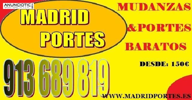 MINI-MUDANZAS CON SERIEDAD Y GARANTIA 65(46)OO8-4.7 PORTES MADRID