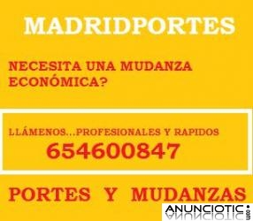 (A) PORTES Y MUDANZAS ECONOMICAS 913/68/98/19   NO BUSQUES MAS