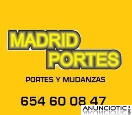 PORTES Y MUDANZAS ECONOMICAS: 654.6.0.0.8(47)*EN MADRID
