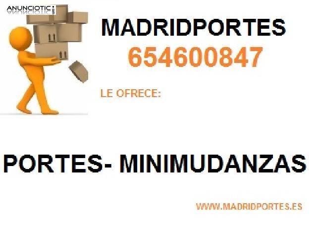 MADRID-ESPAÑA PORTES BARATOS 6.5(46OxO8)4.7 MINIMUDANZAS