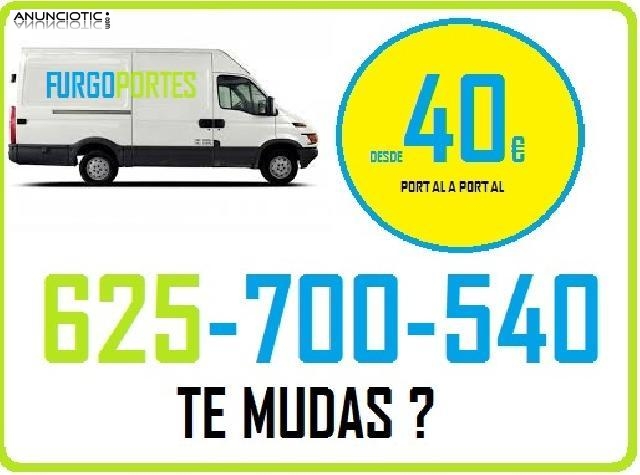 TRASLADOS PISOS 625700540 PORTES EN VILLAVERDE