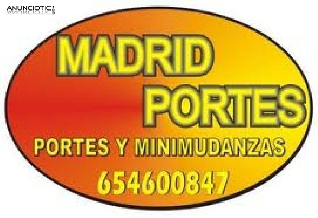 MUDANZAS>Trabajo Garantizado65(-)46OxO847 PORTES PUENTE DE VALLECAS