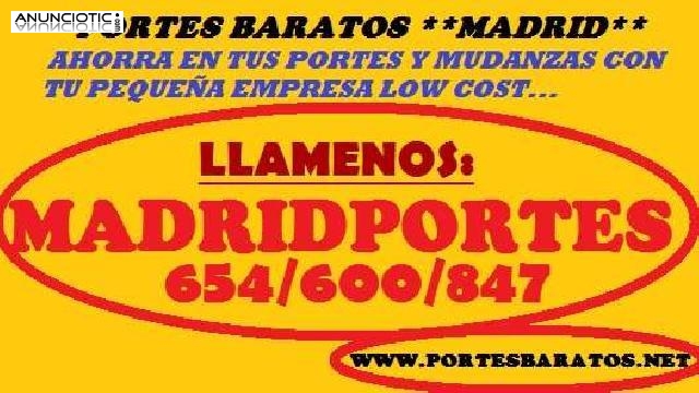 (MUDANZAS LEGALES)MADRID-PORTES EN BOADILLA DEL MONTE