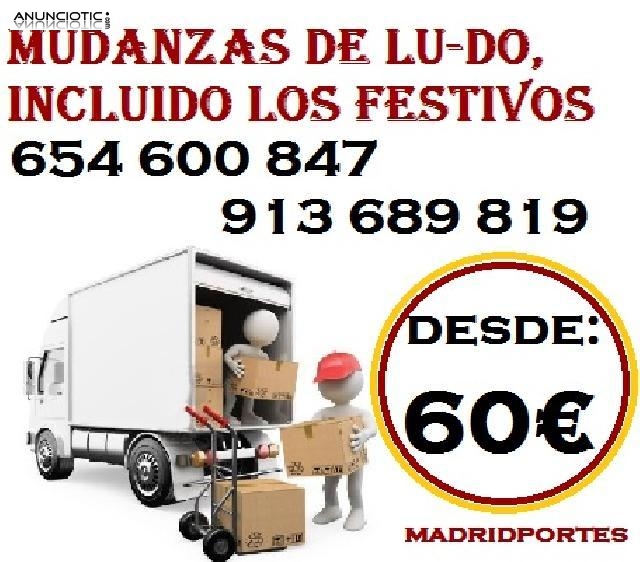 Mudanzas c0n expertos(6546(x)oo847 portes en chamartin,getafe