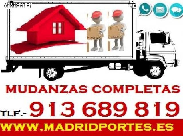 ¡¡PUNTUALES!! MUDANZAS Y PORTES 6(5)4,6oo,847 EN MONCLOA-EL PARDO