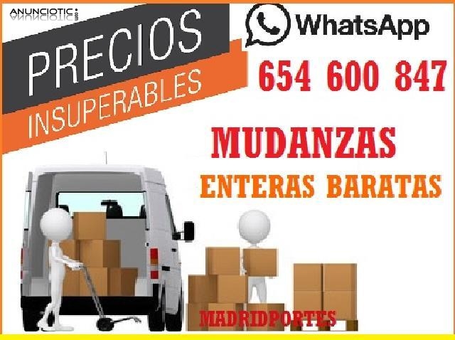 MUDANZAS BARATAS*PINTO::((6#546008#47)) PORTES FUENLABRADA>40