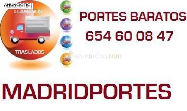 PORTES URGENTES(30EU)654//6OO8(47) MUDANZAS MADRID