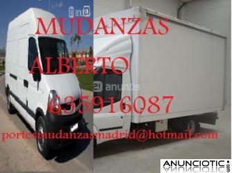 PORTES/MUDANZAS/ ECONOMICAS/MADRID¬ TODA  ESPAÑA 620785481