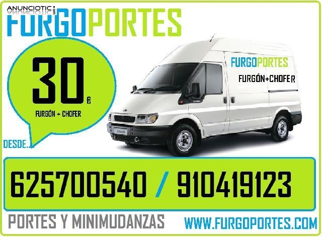 FURGONETA DE 12M3 (3,70 DE LARGO) 625X700+540O
