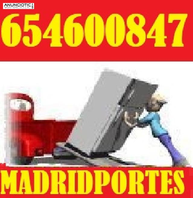 TRANSPORTES// PORTES EN ZONA CARABANCHEL 6+54(60)0847 BARATOS*