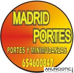 G* ANUNCIOS PORTES Y MUDANZAS 9/1/3/6/8/9/8/1/9 MADRID ECONOMICAS