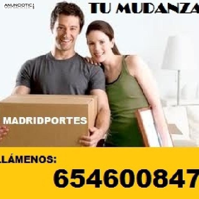 (125EU)MUDANZAS EN ALCORCON 65,,460X08.47 PORTES A PRECIOS BAJ0S