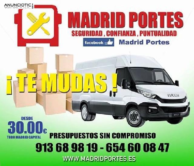 FLETES+CHOFER EN CHAMBERI((91))368((9819))PORTES BARATOs