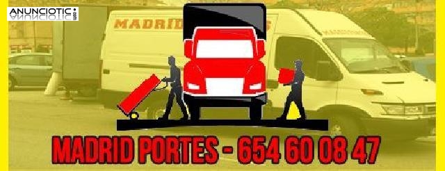 MADRIDPORTES PRESUPUESTOS BARATOS 654600847(PORTES EN PARLA) 