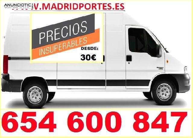 TRANSPORTES-MUDANZAS MADRID 913X689819 VACIADO DE PISOS 