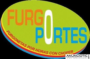 FURGONETA+CHOFER*30 ((625:70:05:40)) PORTES ECONOMICOS