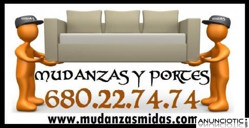 MUDANZAS  BARATAS . 6.80.22.74.74  OFERTA  PORTES BARATO