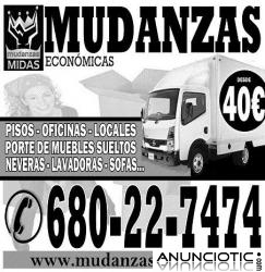 portes economicos mudanzas madrid 680227474 super  baratas