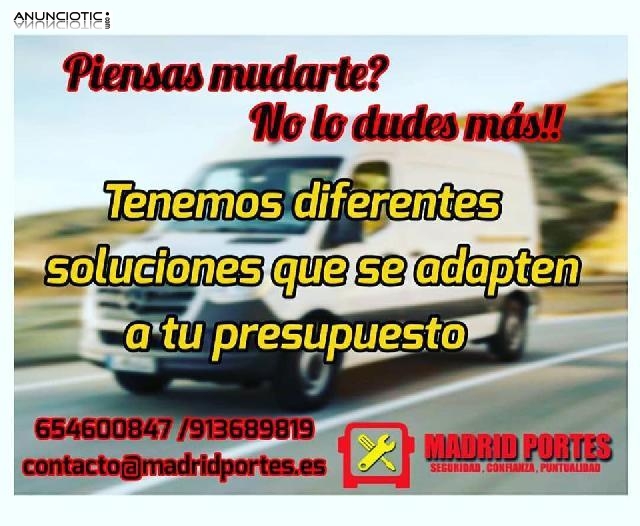 TRASLADOS,MINIMUDANZAS AUTORIZADOS EN FUENLABRADA 