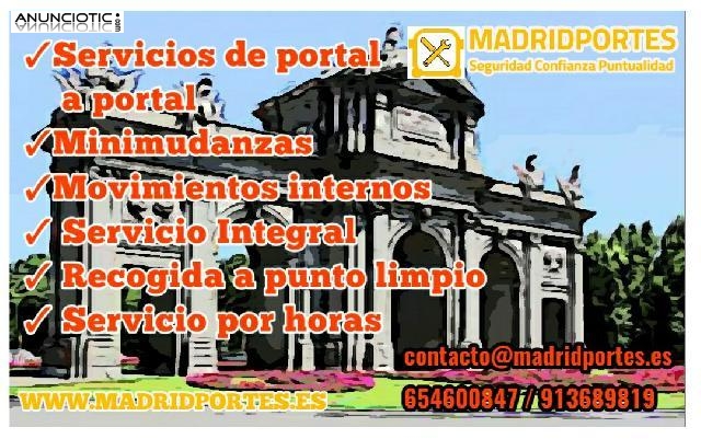 MUDANZAS MOSTOLES: HOGAR,OFICINAS,NAVES 