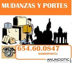 Anuncios(65:4600:847) mudanzas madrid y portes(Baratos)recg.muebles  