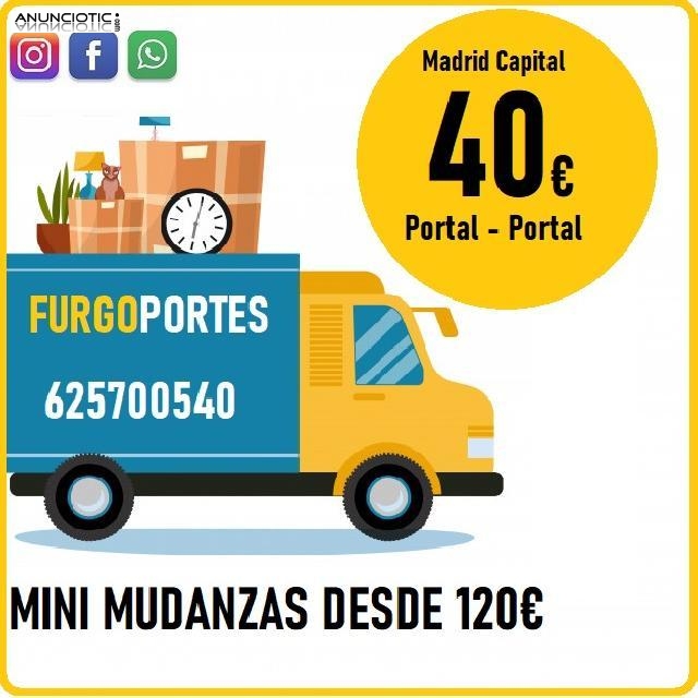 desde 40. Portes Económicos Carabanchel (625700)- 540