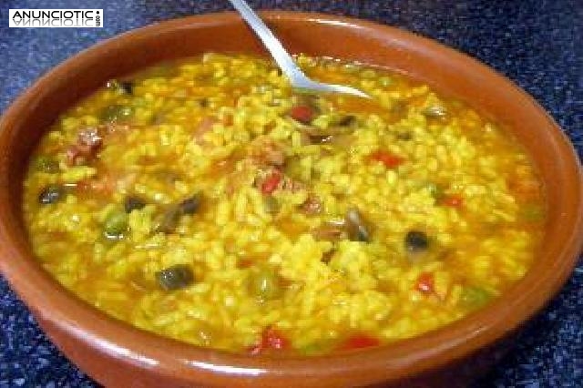 Arroces caldosos en Madrid 