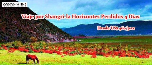 Viaje por Shangri-la Horizontes Perdidos 