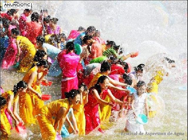 Festival de Aspersión de Agua de Xishuangbanna