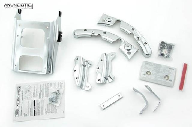 Kit cromado para bandeja portaequipajes para harley davidson  53246-09a