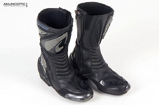 Botas de motorista marca forma color negro talla 43