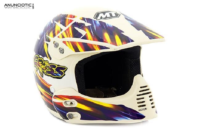 Casco de cross o descenso marca mt talla l