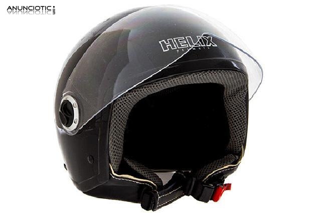 Casco helix talla l negro