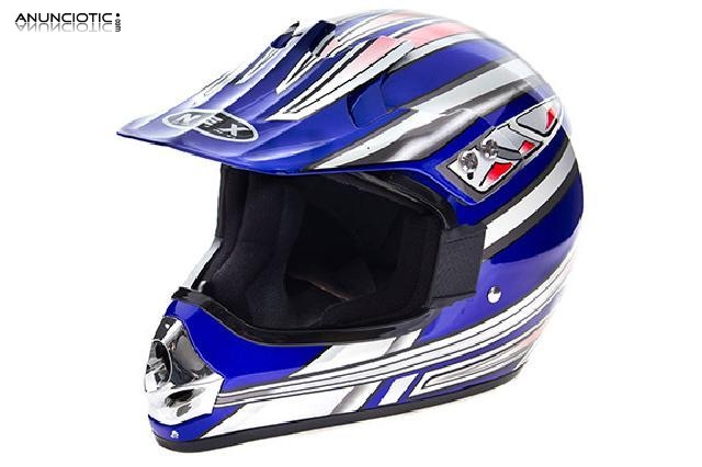 Casco motocross nex talla l