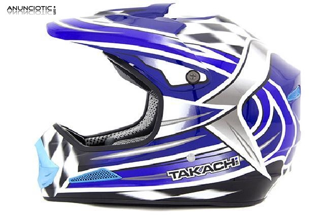 Casco de moto takachi mx-417 talla xs