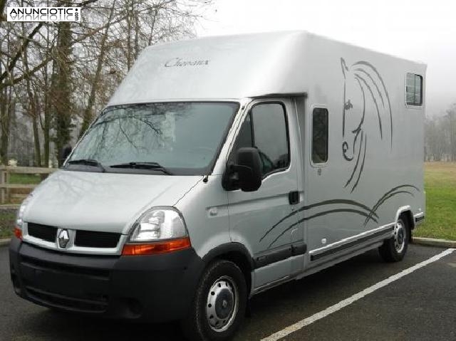 renault master diesel 2.5 dci transporte 2 caballos