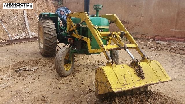 Tractor john deere 90cv con pala