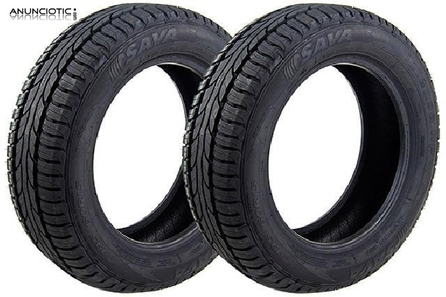 Pack dos neumáticos sava 195/60r15