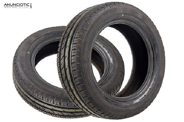 Pack dos neumáticos continental 195/55r15