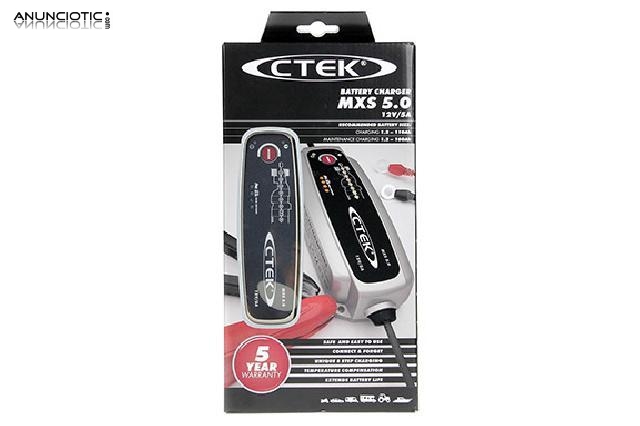 Cargador de batería ctek mxs 12v-5a