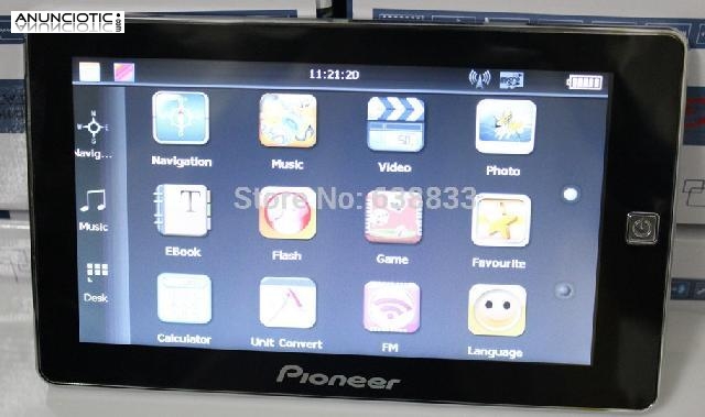 Oferta gps pioneer para camion, autobus