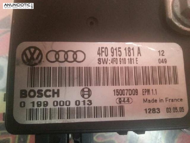 Modulo electronico control bateria audi a6