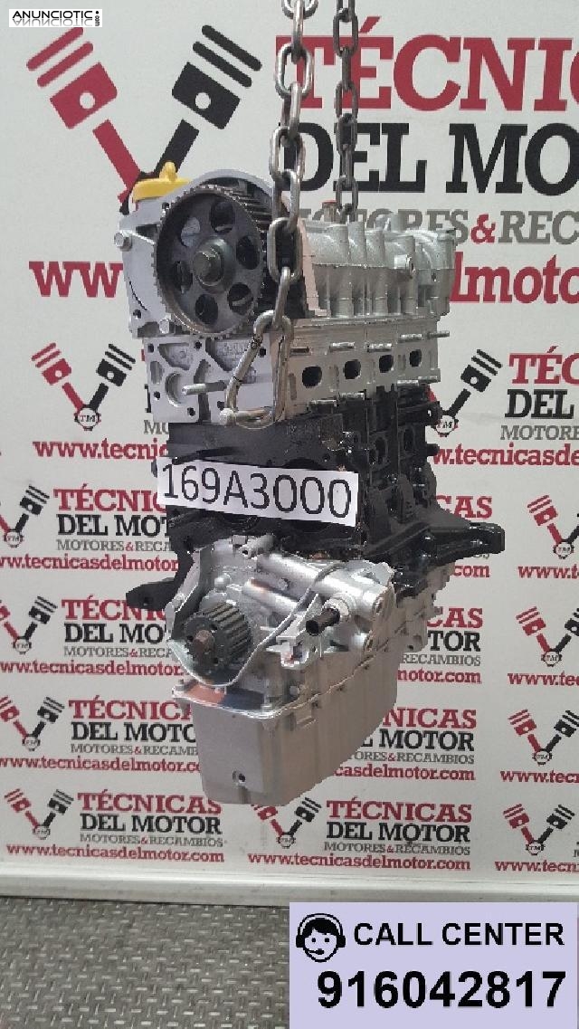 Motor fiat 1 4 100cv 169a3000 garantia